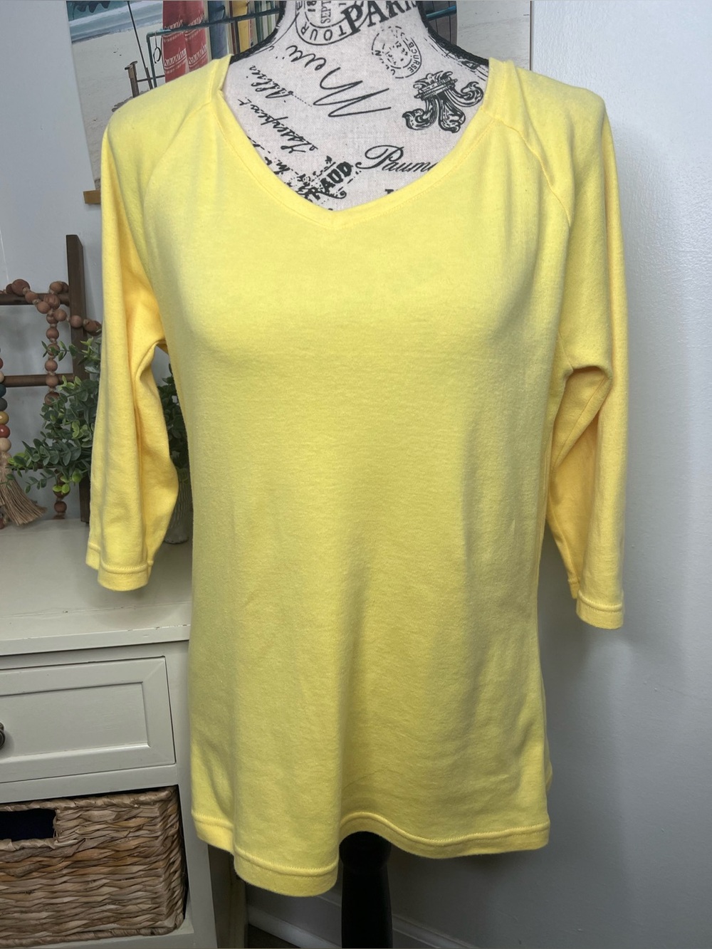 Hillard & Hanson 3/4 Sleeve Top